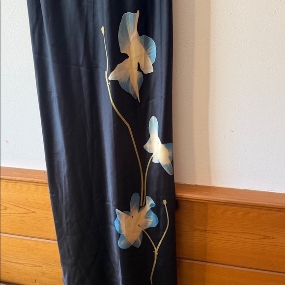 Staud Hank Silk Dress Botanical Shadows Size M - Picture 6 of 9